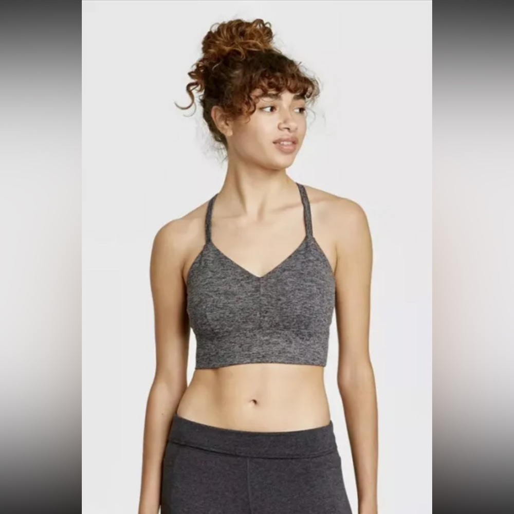 JoyLab Strappy Longline Athletic Sports Bra
